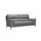 Ivy 3 Seat Lounge Dark Grey angled view