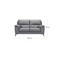 Ivy 2 Seat Lounge Dark Grey dimensions