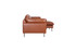 Rimini Leather Chaise Lounge left side view