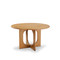 Powell Dining Table Natural front view 1
