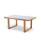 Monaco Dining Table front/angled view