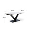 Aereo Dining Table collapsed dimensions