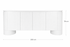 Jupiter Elm Timber Buffet - White