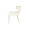 Piper Dining Chair Ivory - Side Image Piper Dining Chair Ivory - Side Image