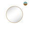 Kiara Round Mirror Natural - Front Image Kiara Round Mirror Natural - Front Image
