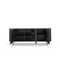 Domus Buffet Black Oak Timber - Bianca Carrara Marble Top - Internal Image