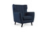 Heron Occasional Chair Mission Denim - angled view