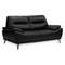 Finlay Leather 2 Seat Lounge angled view