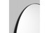 Bjorn Arch Floor Mirror Black - 180 top angled zoomed in view