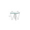 Tommy Occasional Table Steel - dimensions