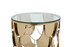 Memphis Occasional Table - zoomed in top and base view