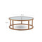 Halo Coffee Table Natural dimensions