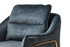 Torsion Occasional Chair Bella - zoomed in angled back rest and arm view