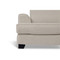 Chloe Milano Pumice 2.5 Seat Lounge front view close up