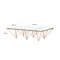 Tommy Coffee Table Rose Gold dimensions