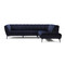 Madrid Velvet Chaise Lounge front view