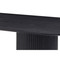 Lantine Dining Table Black zoomed in angle view
