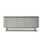 Lantine Buffet Matte Grey - front view