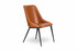 Edge Dining Chair Tan front view angle