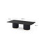 Lantine Double Pedestal Coffee Table dimensions