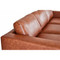 Rose Chaise Lounge Leather close up cushion view