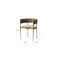 Envie Brass Dining Chair dimension