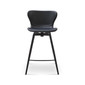 Clover Black Swivel Stool