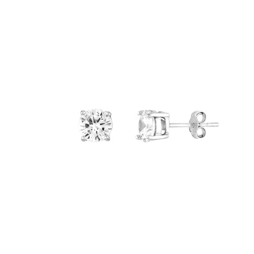 14/20 Gold Filled 6mm CZ Stud Earrings main image 0