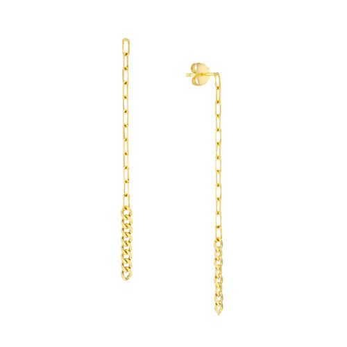ピアス MONIES FW22 HAMU EARCLIPS (8166AG TRASPARENT GOLD) Monies Hamu earclips - Nude & Neutrals - Women