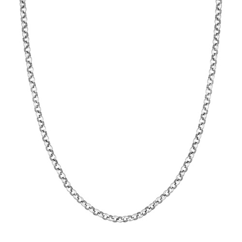 Silver Rolo Chain India 4.20mm Sterling Silver Rolo Chain - Midas Chain