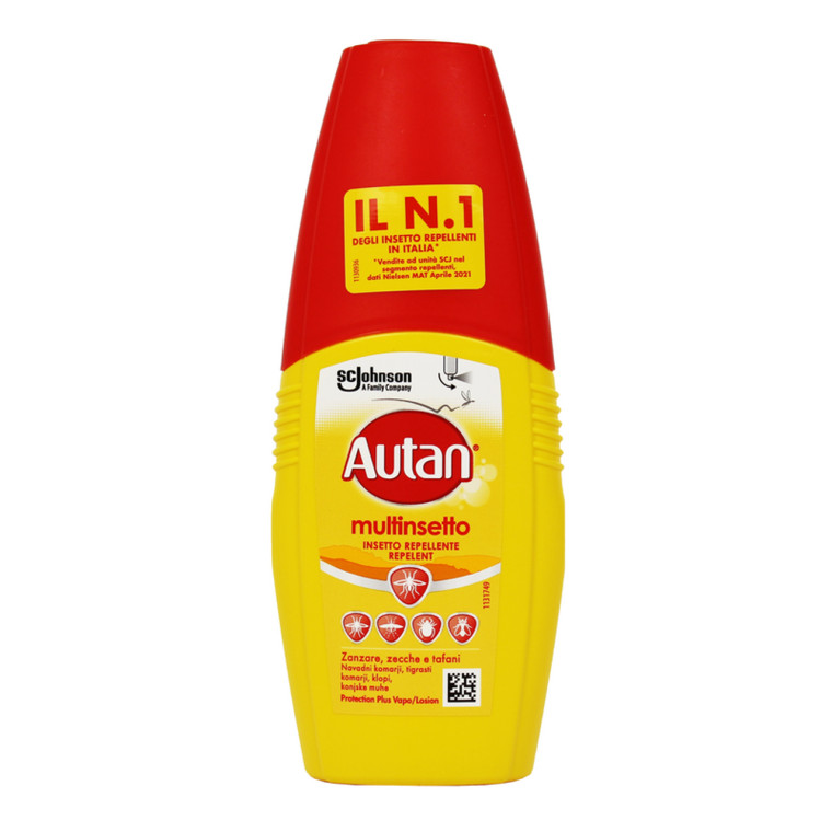 Autan Multinsetto Repellente Antipuntura Vapo 100 ml