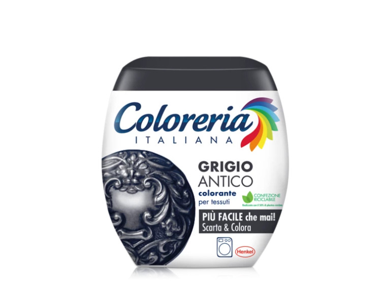 Coloreria Italiana Grigio Antico Colorante per Tessuti 350g