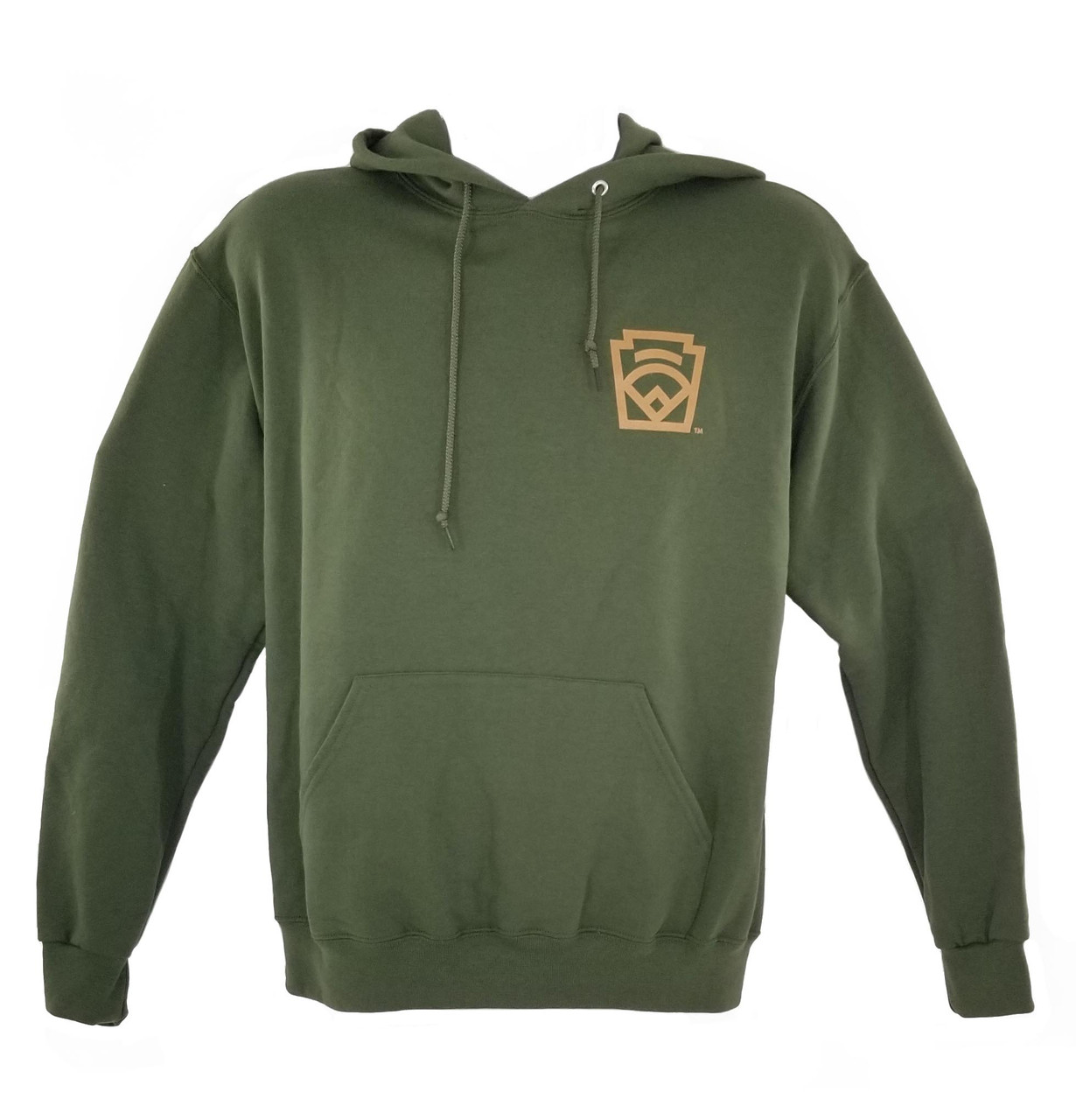 Little League Brand Left Chest & Full Back Hood - Little League