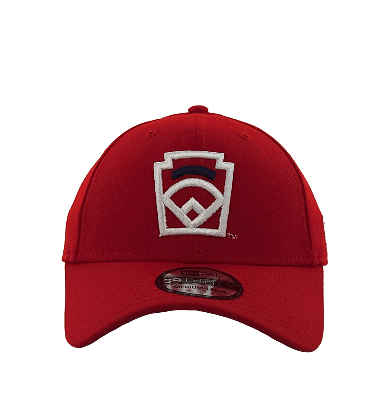 New Era 39Thirty Keystone Logo Red Stretch Fit Cap