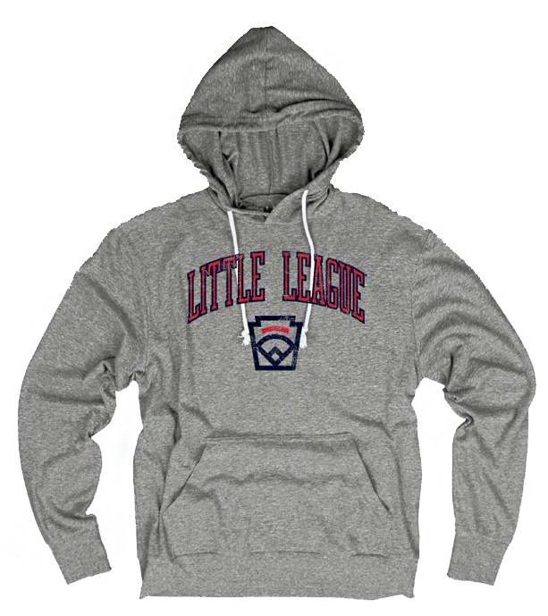 Little League Arch Keystone Heather Triblend Long Sleeve Hood