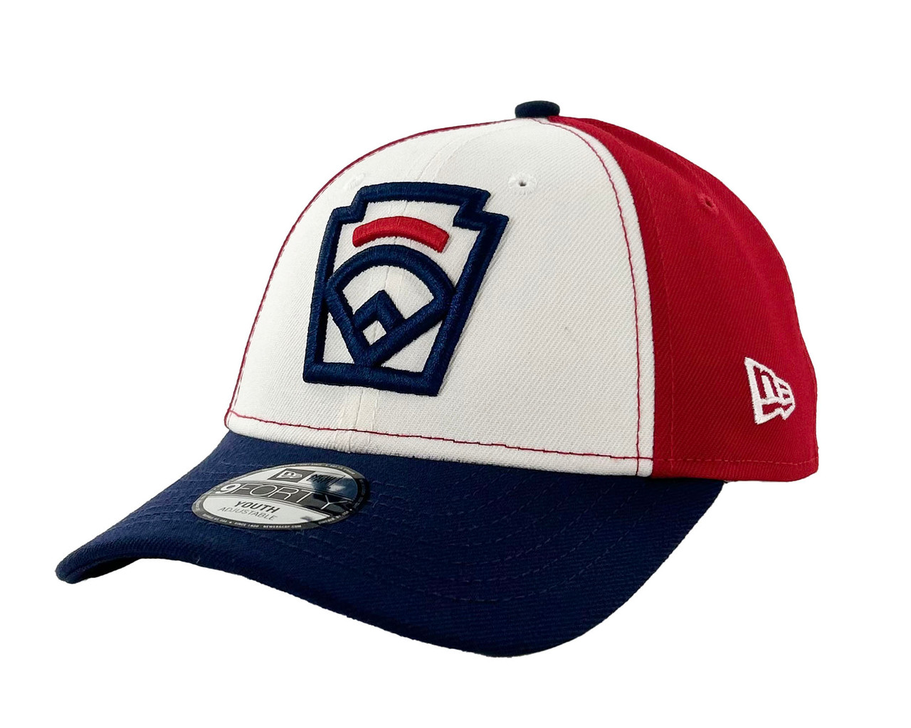 New Era 9Forty Authentic RWB Little League Offical Keystone Logo