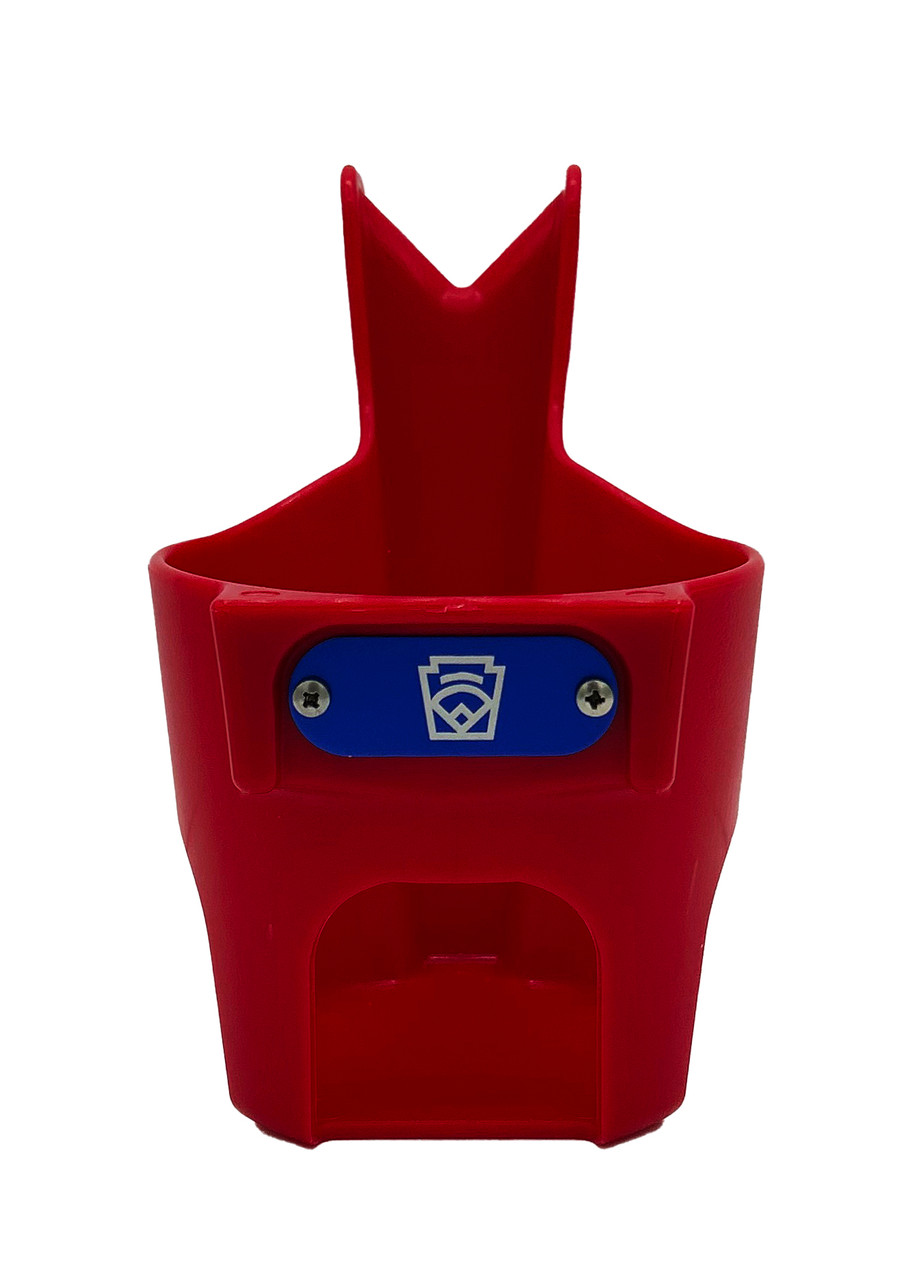 Little League Keystone Emblem Red Fence Buddy Cup Holder - Little