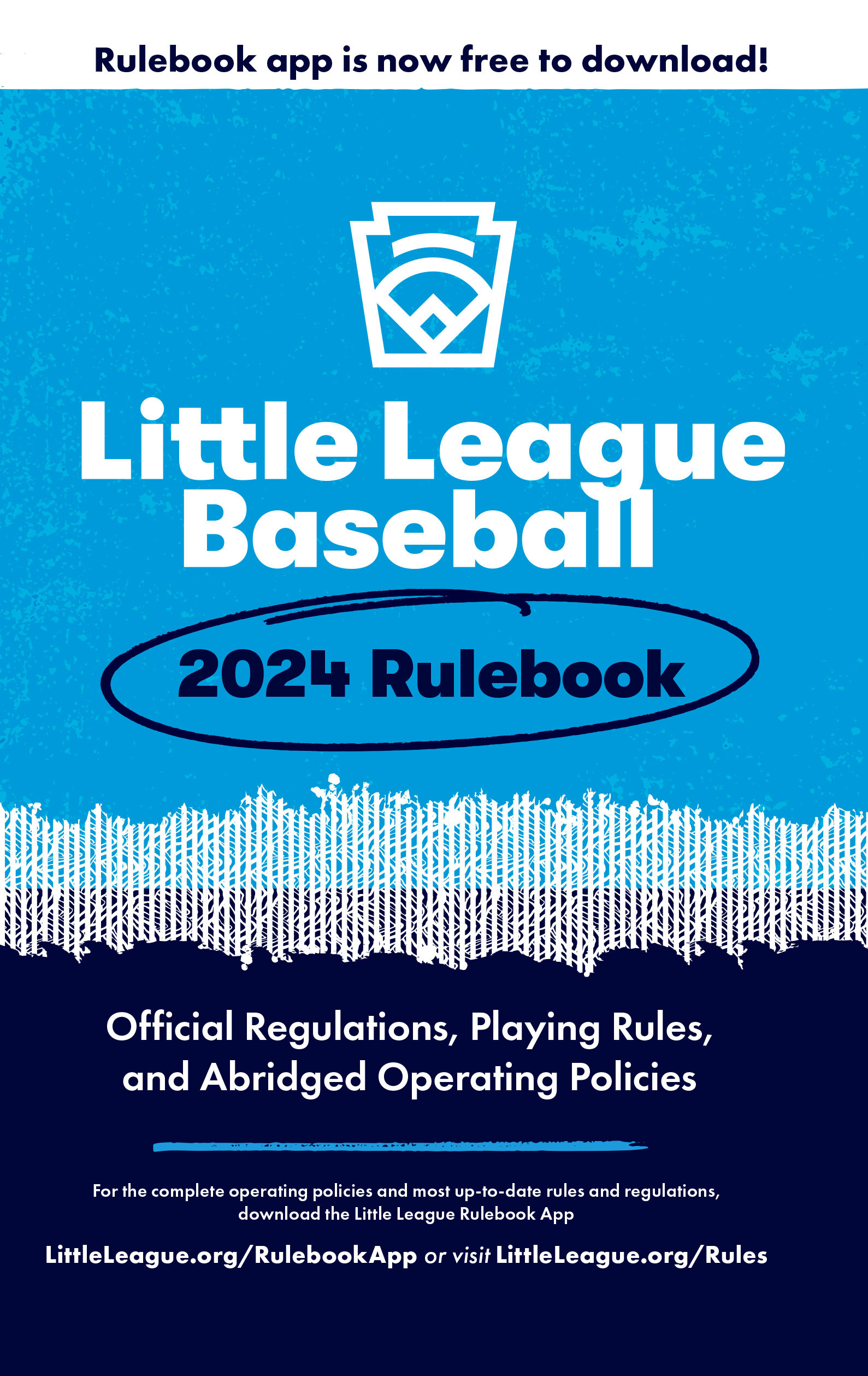 2024 Little League Baseball Rule Book Little League Official Store