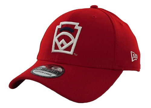 New Era 39Thirty Keystone Logo Red Stretch Fit Cap