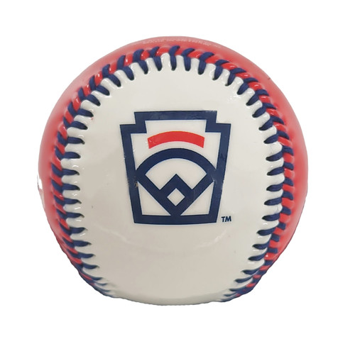 Little League Red and White Keystone Emblem Souvenir Baseball View Product Image