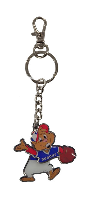 Little League Mascot Dugout Shaker Keychain View Product Image