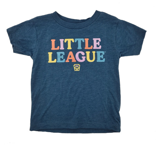 Little League Multi Color Bold Teal Toddler Jersey Tee View Product Image