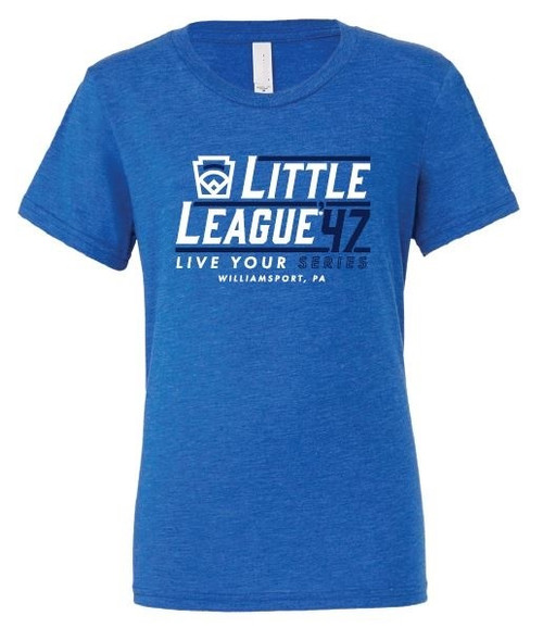 Little League 47' Live Your Series Royal Triblend Tee View Product Image