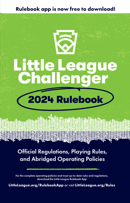 2024 Little League Challenger Rule Book View Product Image