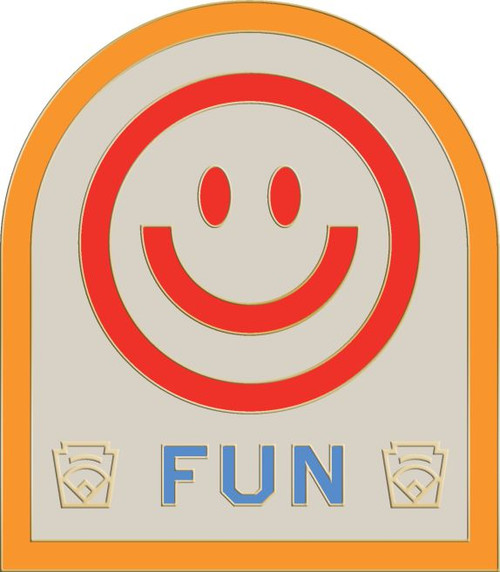 Little League Values Fun Badge Pin Little League Values Fun Badge Pin