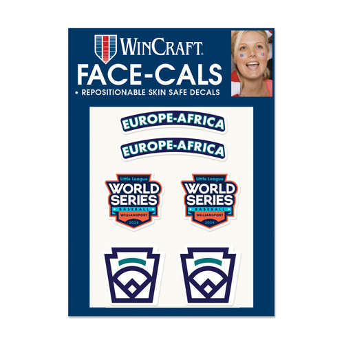 Little League 2024 Baseball World Series Europe-Africa Region Face -cals View Product Image