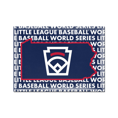 Little League Baseball World Series State of PA Keystone Logo Magnet View Product Image