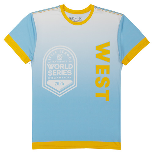 West 2025 Little League World Series Sublimated Tee West 2025 Little League World Series Sublimated Tee