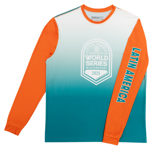 Latin America 2025 Little League Baseball World Series Sublimated Youth Long Sleeve Latin America 2025 Little League Baseball World Series Sublimated Youth Long Sleeve