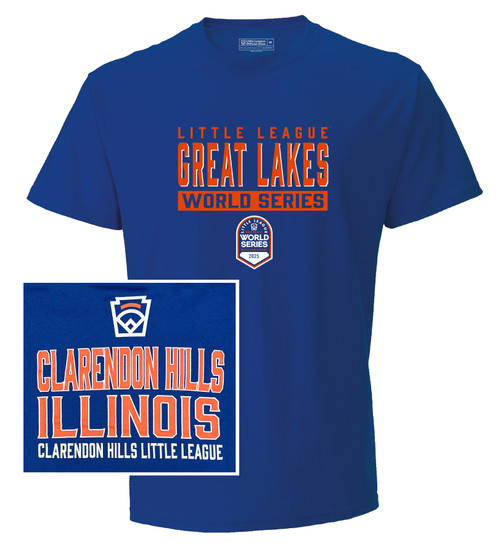 Great Lakes 2025 Little League Baseball World Series Team Tee Great Lakes 2025 Little League Baseball World Series Team Tee